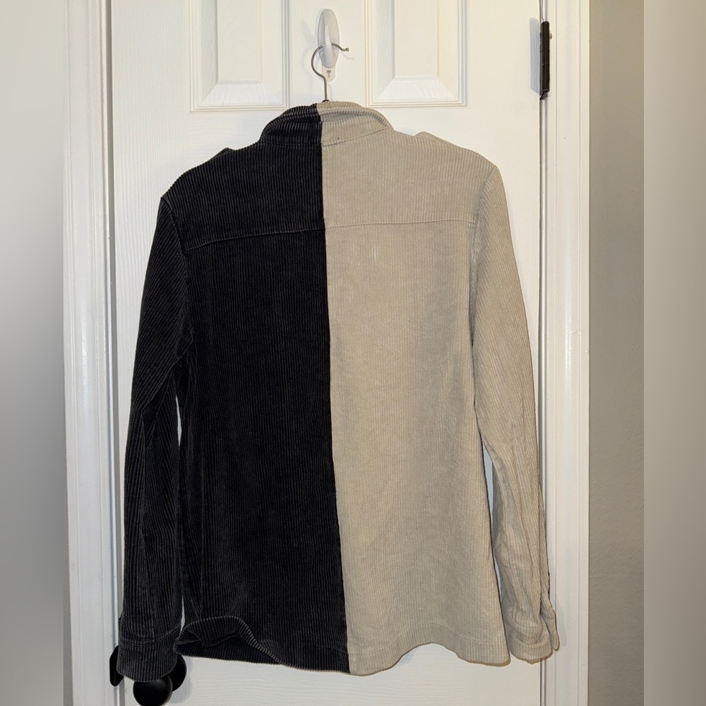 BiBi Two-Tone Corduroy Jacket - Picture 7 of 7
